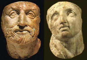 Глави от слонова кост, открити в „Гробницата на Филип“ във Вергина. aleksandyr_makedonski_img_7.jpg