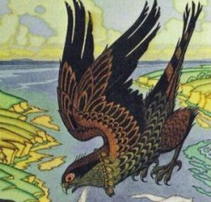 Илюстрация: Иван Я. Билибин Как заекът победил Келе