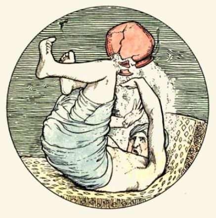 Илюстрация: Джон Д. Батен (John D. Batten, 1892) Счупеното гърне